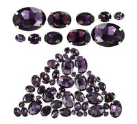 Gadpiparty 50pcs Glass Claw Rhinestones Delicate Three-Dimensional Craft Rhinestones with Glitter Not Easy to Fade for Garment Decoration at Parties and Weddings