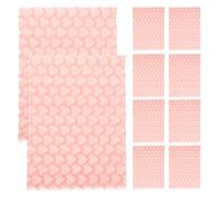 Gadpiparty 50pcs Heart Bubble Mailers Bubbles Bag Envelopes Pink Thickened Plastic Charming Heart Design Versatile Usage Protective Packaging for Trinkets Collectibles