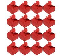 Gadpiparty 50pcs Heart Shaped Wedding Candy Boxes Chic Favour Cases for Parties Birthdays and Celebrations Durable and Romantic Design for Treats and Object Storage