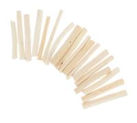Gadpiparty 50pcs Natural Sticks for DIY Crafts and Photo Props White Tripod Wood Log Sticks for Floral Arrangements Fairy Gardens and Home Decoration