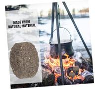 Gadpiparty 50pcs Natural Wood Firelighters for Charcoal Grill Fast Ignition Clean Burning Fire Starter Blocks for Bbq Camping Outdoor Cooking and Survival