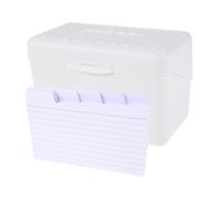 Gadpiparty 50pcs Note Pads with Handy Storage Box Flash Cards for Organized Revision Vocabulary Practice Exam Preparation