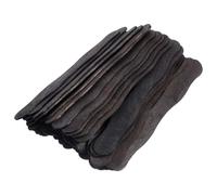 Gadpiparty 50pcs Reusable Black Synthetic Material Craft Sticks for DIY Ice Cream and Cake Making, Multi-Functional Craft Supplies for Invitations and Creative Projects