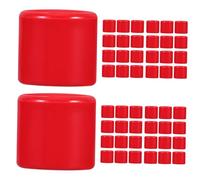 Gadpiparty 50pcs Solid Color Pigeon Leg Identification Bands for Bird Training Fade-resistant Bright Bird Leg Rings for Species Differentiation and Incubation Management