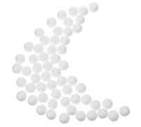 Gadpiparty 50pcs Solid Polystyrene Craft Balls 2cm White Foam Spheres for DIY Wedding Decoration, Art Projects, and School Supplies