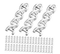 Gadpiparty 50pcs Vintage Zinc Alloy Pendant Charms for DIY Jewelry Crafting Medical Theme for Adults Boys and Girls Silver Spiral Design