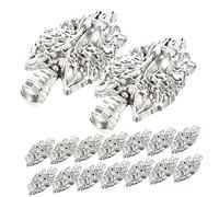 Gadpiparty 50pcs Wolf Head Pendant Charms for Jewelry Making Wolf Pendant for Men Charms for Crafts Diy Alloy Accessories Western for Jewelry Making Bulk