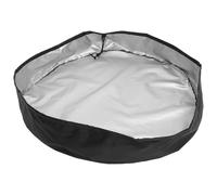 Gadpiparty 55 Gallon Drum Lid Cover Water Barrel Cover Grey Oxford Cloth Adjustable Drawstring Outdoor Rain and Dirt Protection