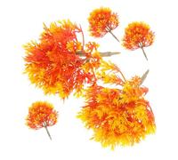 Gadpiparty 5Pcs 10Cm Mini Maple Tree Models for Architecture, Plastic Miniature Scenery Trees for Model Train Diorama and Sand Table Decoration, Micro Landscape Craft Supplies for Village and