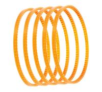 Gadpiparty 5pcs Cotton Candy Machine Belts Replacement Plastic Belts for Cotton Candy Maker Accessories Reusable for Repairing Makers