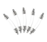 Gadpiparty 5pcs Creative Glass Vial Pendant Bottles Apothecary Jars for Wedding Decorations