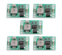 Gadpiparty 5pcs Dc-dc Adjustable Step-down Power Module Fixed Output Voltage Regulator Board High Efficiency Compact Converter for DIY Electronics Vehicle and Communication Equipment