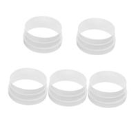 Gadpiparty 5pcs Duct Reducer Adapter for Kitchen Range Hoods Leak Vent Transition Fitting Compatible Duct Easy Installation for Efficient Air Ventilation