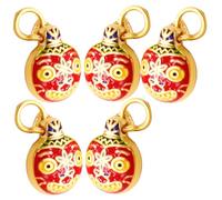 Gadpiparty 5pcs Family Fortune Animal Pendant Charms for DIY Necklace Making Elegant Jewelry Accessories Clavicle Chain for Women and Girls