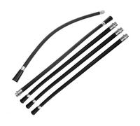 Gadpiparty 5pcs Fire Extinguisher Spray Hose with High Pressure Nozzle, Portable Design Pvc and Iron Material for Vehicles and Factories Safety Assurance