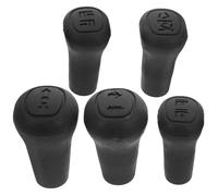 Gadpiparty 5pcs Forklift Handle Knob Replacement Made of Sturdy Plastic with Precision Design, Improving Productivity and Smooth Movement for Industrial Settings