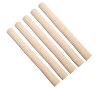 Gadpiparty 5pcs Hammer Wood Handle Attachment: Outdoor Hammer Handle Replacement Part - Ergonomic Wooden Tool Grip Replacement for Hand-Operated Repair Tools