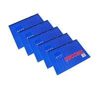 Gadpiparty 5pcs Inventory Log Book for Small Business Horizontal Accounting Ledger Notebook for Expense Tracking Stock Management Financial Record Keeping and Monthly Expense Planner