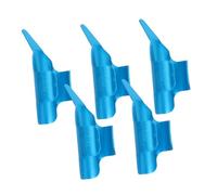 Gadpiparty 5pcs Metal Sewing Thimbles Finger Guard for Hand Sewing Quilting Knitting Non Slip Needle Pushers with Dazzling Finish Fit DIY Needlework Protection