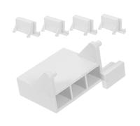 Gadpiparty 5pcs Microwave Oven Door Support Latch Replacement for Models Plastic Door Opening Mechanism for Smooth Closing and Reliable DIY Repair