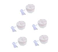 Gadpiparty 5pcs Mini Portable Washing Machine Travel-friendly Turbine Washer for Socks and -saving Design Easy to Use for Home Dorm and Business Trips