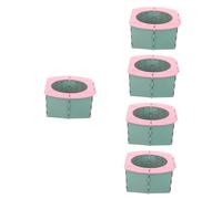 Gadpiparty 5pcs Portable Travel Potty for Foldable Training Toilet Seat for Boys Compact Sturdy Design for Indoor Outdoor Use for Camping Travel