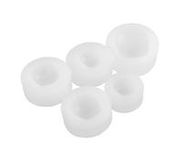 Gadpiparty 5pcs Silicone Face Molds for DIY Cake Decorating Realistic Human Head Molds for Fondant Sugar Art Projects Creative Craft Tool for Family Fun