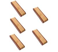 Gadpiparty 5pcs Wear Resistant Pencil Case Chic Wooden Pen Box Convenient Pencil Box for Pens and Stationery Storage for Students Artists and Professionals