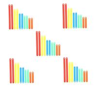 Gadpiparty 5sets Montessori Geometry Tools Set for Classroom Geometric Manipulatives for Angle Recognition Math Learning Engaging Student Supplies for Geometry Understanding 10pcs*5