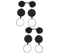 Gadpiparty 6 PCS Objective Lens Covers for Telescope Accessories Scratch Rubber Protective Caps for Binoculars and Monoculars Easy to Install Compact Lightweight Replacement Parts for Bird