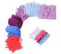 Gadpiparty 6 Rolls Colorful Latch Hook Yarn Set for Rugs and Tapestry DIY, Precut Crochet Yarn Bundles for Adults and Beginners Craft, Includes 18#-25# Color Mix