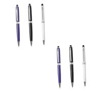Gadpiparty 6pcs Capacitive Stylus Touch Screen Pencil for Tablet PC Metallic Stylish