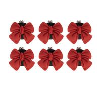 Gadpiparty 6pcs Car Air Fresheners Vent Clip Bowknot Resin Decorative Diffuser Holder with Easy Installation and Long Term Fragrance for Car Air Vent, Suitable for Office and Home Use