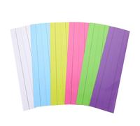 Gadpiparty 6pcs Classroom Magnetic Whiteboard Strip - Colorful Four -Line Practice Strips For Kindergarten - Dry Erase Write On Magnets For Teacher