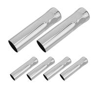 Gadpiparty 6pcs E14 Chandelier Candle Covers for Chandeliers, Iron Hanging Lamp Base Sleeves Compatible with E14 Bulbs, European Style Drip Socket Tubes for DIY Lighting Accessories with High