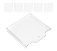 Gadpiparty 6pcs Fire Alarm Protection Covers for Manual Call Points - Protective Alarm Flap Guards Compatible with Pull Station - Fireproof Call Point Shield for Safety Use
