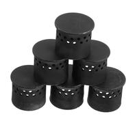Gadpiparty 6pcs Gas Stove Fire Distributors Copper Burner Fire Cores Small High Foot Central Gas Stove Accessories Compatible for Kitchen Cookers