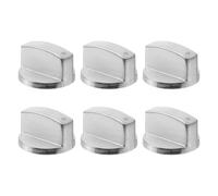 Gadpiparty 6pcs Gas Stove Knob Zinc Alloy Stove Knobs for Gas Cooker Replacement and Home Use