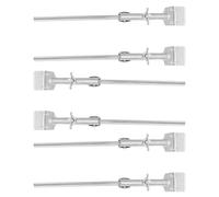 Gadpiparty 6pcs Laboratory Equipment Iron Clamp with Cork Lined Prongs, Universal Flask and Test Tube Holder for Ring Stand, Laboratory Supplies for Chemistry and Biology Experiments