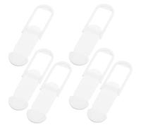 Gadpiparty 6pcs Laptop Web Camera Cover Webcam Cover Slide Abs Slider Protects Online Privacy Does Not Damage Device for Laptop Computer White, Online Privacy Protection