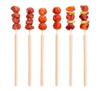 Gadpiparty 6pcs Meat Skewer Ballpoint Pen 0.5mm Plastic, Smooth Writing