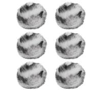 Gadpiparty 6pcs Plush Leopard Print Cat Balls with Catnip for Indoor Cat Exercise and Play, Soft and Chewable Kitten Designed for Interactive Fun and Dental Health