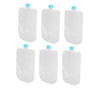 Gadpiparty 6pcs Portable Freezer Ice Blocks Air Conditioning Fan Ice Crystal Box Reusable Cooling Packs for Coolers Lunch Box Pack
