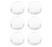 Gadpiparty 6pcs Silicone Replacement Head for Nail Stamp Tool Practical Manicure Seal Replacement Head Suitable for DIY Nail Art Stamping and Manicure Use