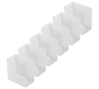 Gadpiparty 6pcs Space Saving Wall Mounted Digital Scale Holder Organizer for Weight Scales, Plastic Easy Mount Bracket Suitable for Bathroom and Fitness Studio Storage
