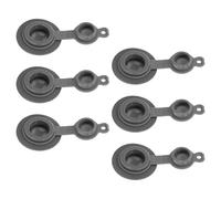 Gadpiparty 6pcs Tpu Vacuum Seal Valve for Compression Bag Accessories, 17mm Inner Diameter Air Valve Covers for Travel and Seasonal Clothing Storage, Space Saver Bag Replacement Parts