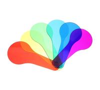 Gadpiparty 6pcs Translucent Film Colour Filter Board for Kindergarten Science Discovery Educational Teaching Tools for Young Learners