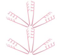 Gadpiparty 6pcs Wide Tooth Texture Styling Comb for Hair and Bangs, Plastic Material with Volume Boosting Design, for Daily Office and Travel Use by Hair Stylists and Men