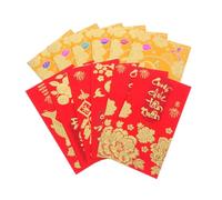 Gadpiparty 72Pcs Vietnamese Lucky Money Envelopes Traditional Lunar Year Red Packets for Spring Festival Celebrations Paper Multipack with Authentic Cultural Patterns and Moisture Resistance