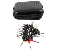 Gadpiparty 82pcs Terminal Tool Kit for Automotive Wiring, Pin Connector Removal Tools Made of Rust Resistant Steel and Abs, Easy to Use for Electronics and Home Appliance Industries